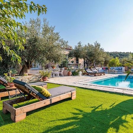 Skopelos Blue Heaven Villa in olive grove Exterior foto